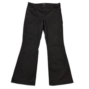 Ann‎ Taylor Women's Tall Size 18 Black Slim Bootcut Jeans
